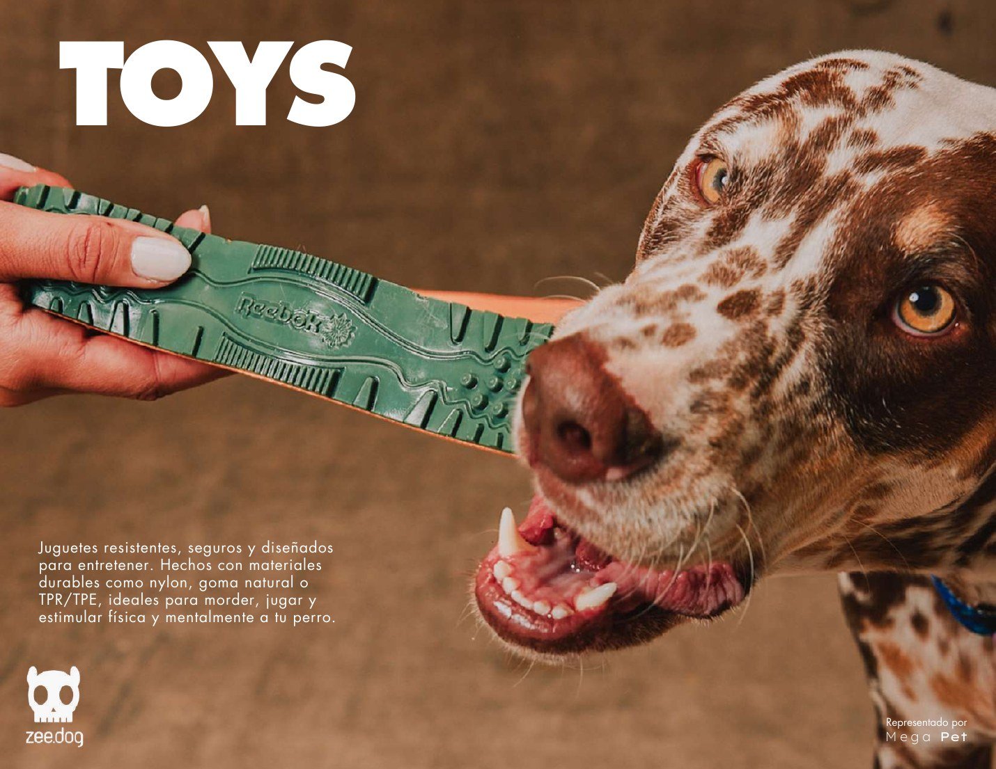 Juguetes Zee.Dog de la colección Reebok